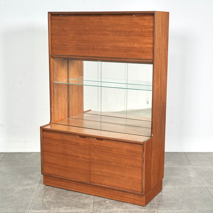 【Turnidge】ヴィンテージ ガラスキャビネット