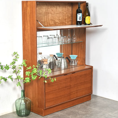 【Turnidge】ヴィンテージ ガラスキャビネット