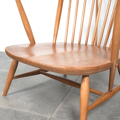 【ERCOL】Grand Father 1Pソファ(イージーチェア)【張替済】