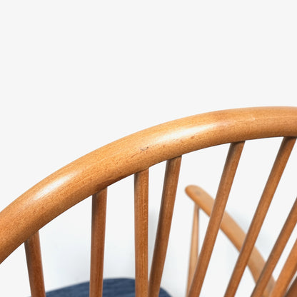 【ERCOL】Grand Father 1Pソファ(イージーチェア)【張替済】