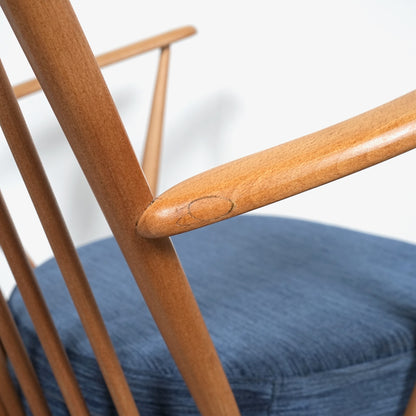 【ERCOL】Grand Father 1Pソファ(イージーチェア)【張替済】