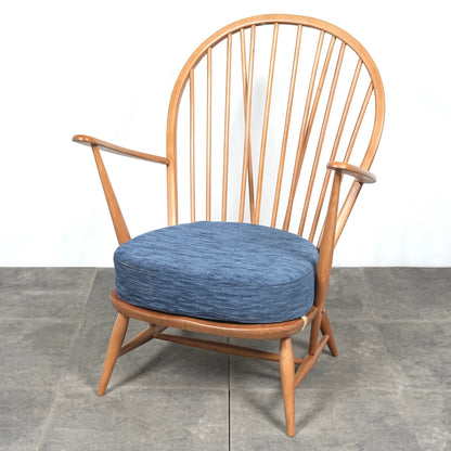 【ERCOL】Grand Father 1Pソファ(イージーチェア)【張替済】