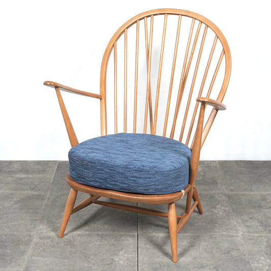 【ERCOL】Grand Father 1Pソファ(イージーチェア)【張替済】