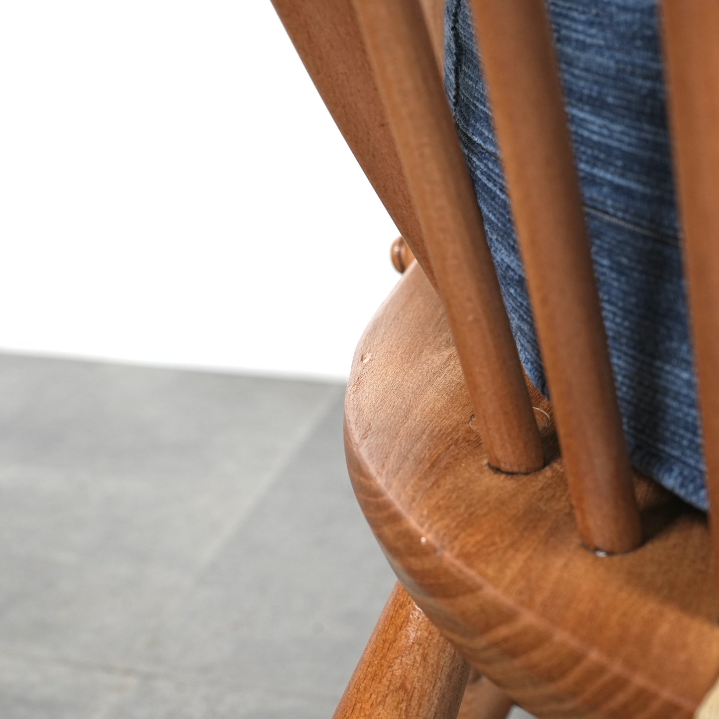 【ERCOL】Grand Father 1Pソファ(イージーチェア)【張替済】