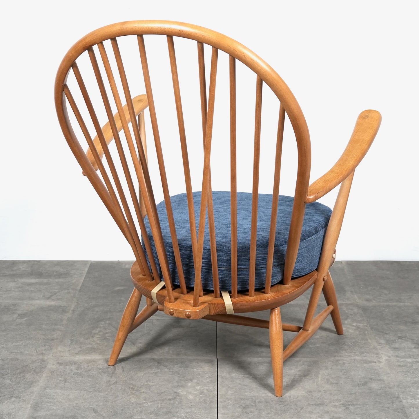 【ERCOL】Grand Father 1Pソファ(イージーチェア)【張替済】