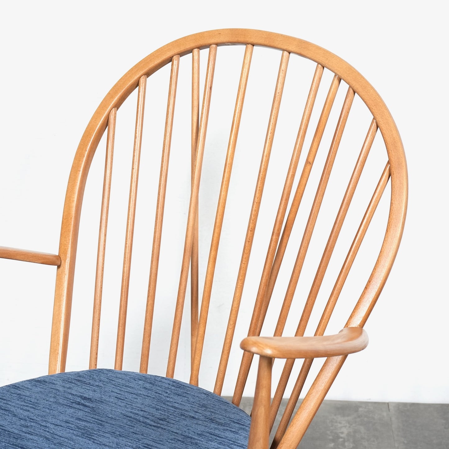 【ERCOL】Grand Father 1Pソファ(イージーチェア)【張替済】