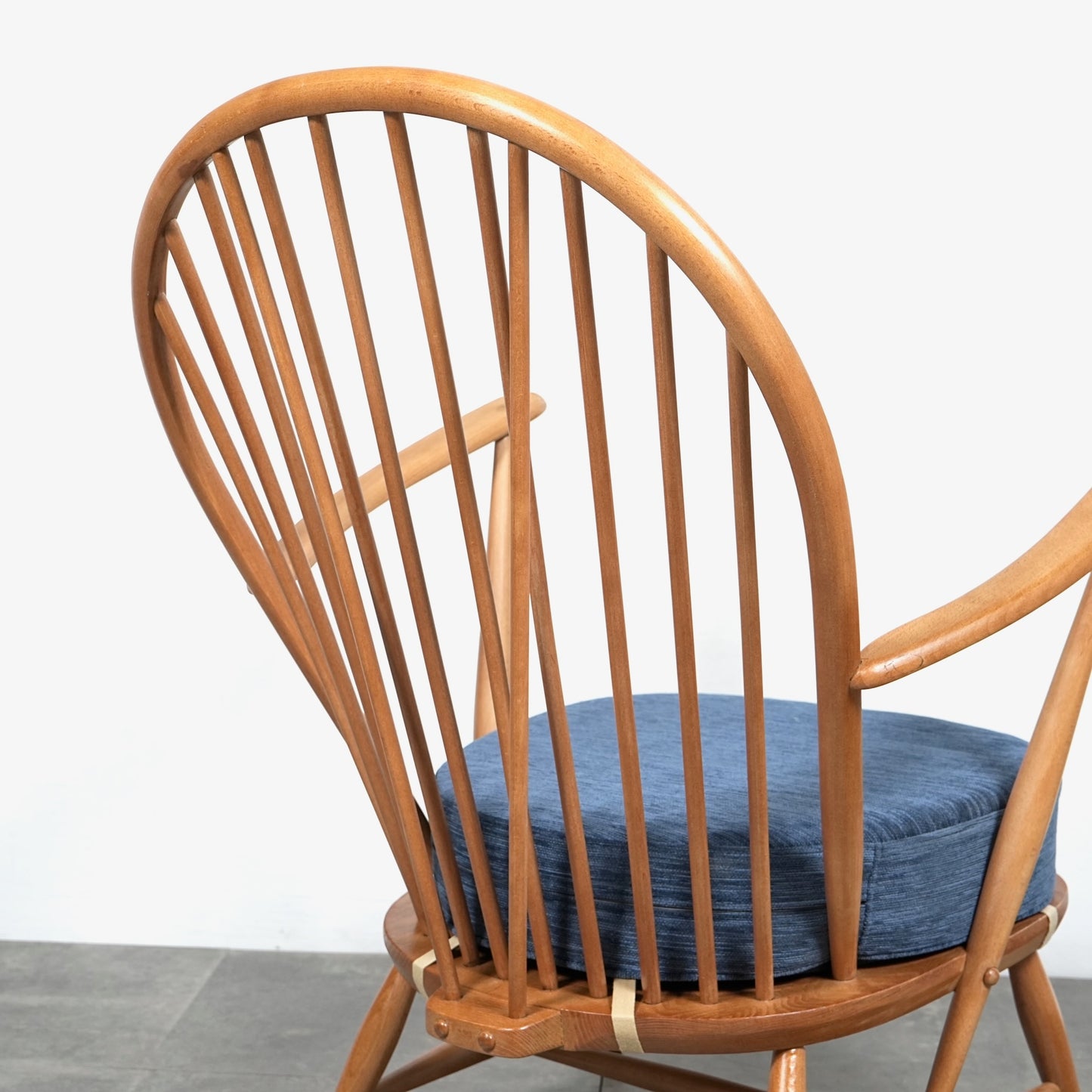 【ERCOL】Grand Father 1Pソファ(イージーチェア)【張替済】