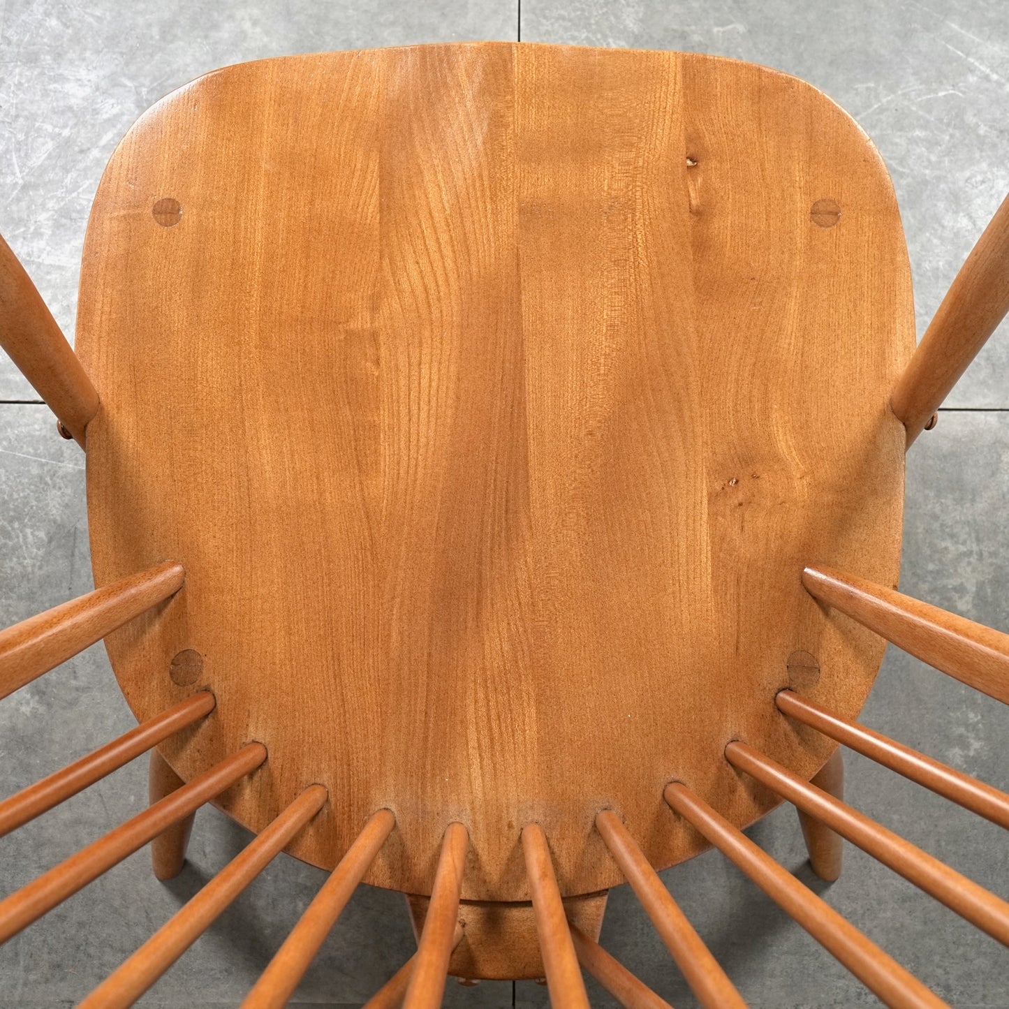 【ERCOL】Grand Father 1Pソファ(イージーチェア)【張替済】