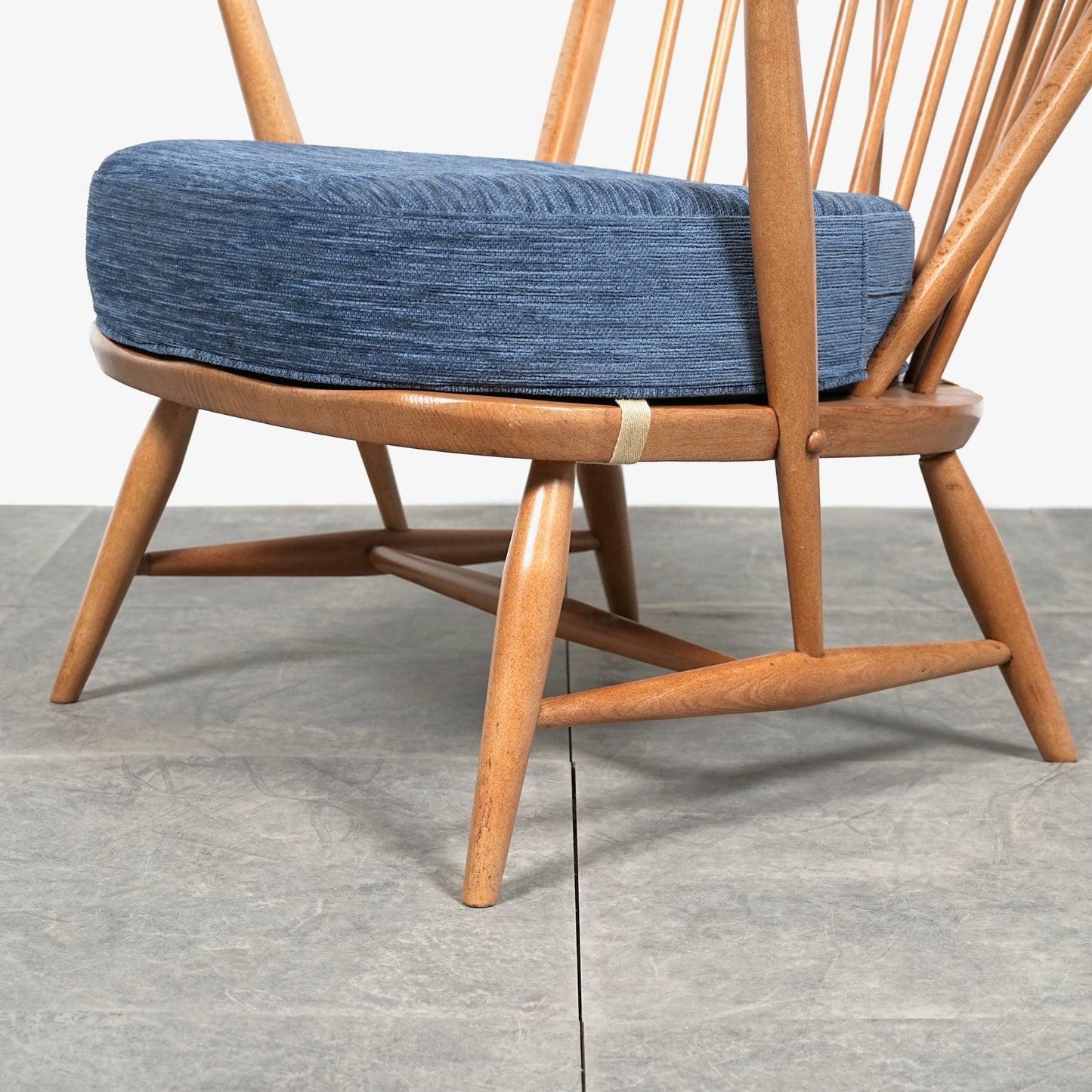 【ERCOL】Grand Father 1Pソファ(イージーチェア)【張替済】