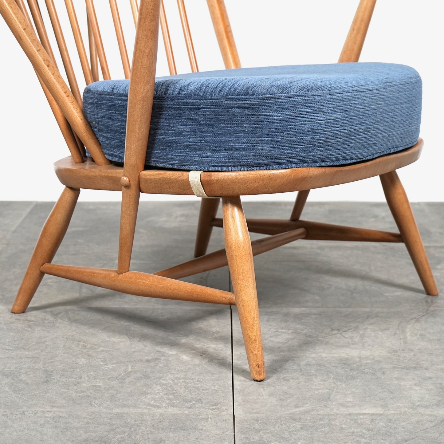 【ERCOL】Grand Father 1Pソファ(イージーチェア)【張替済】