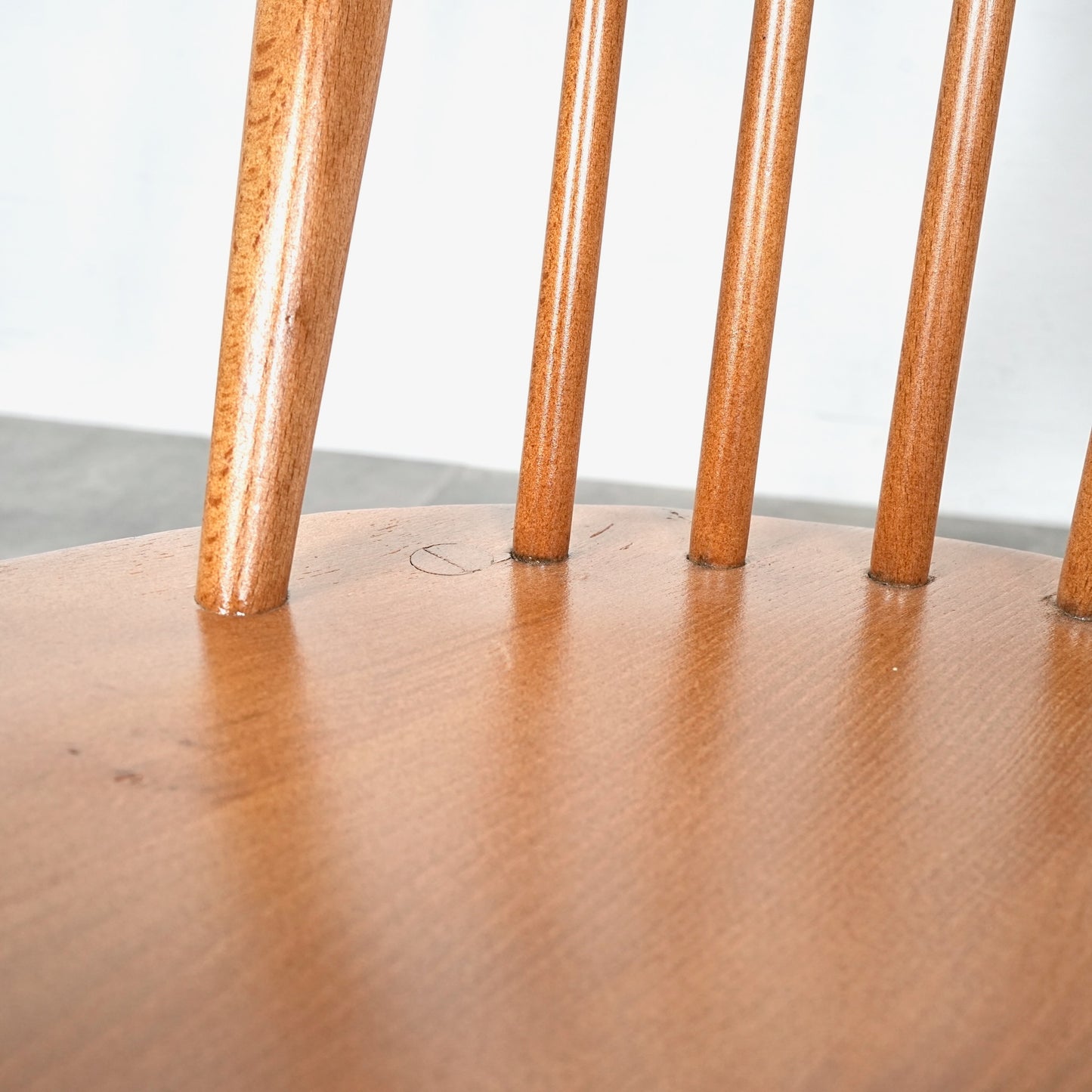 【ERCOL】Grand Father 1Pソファ(イージーチェア)【張替済】