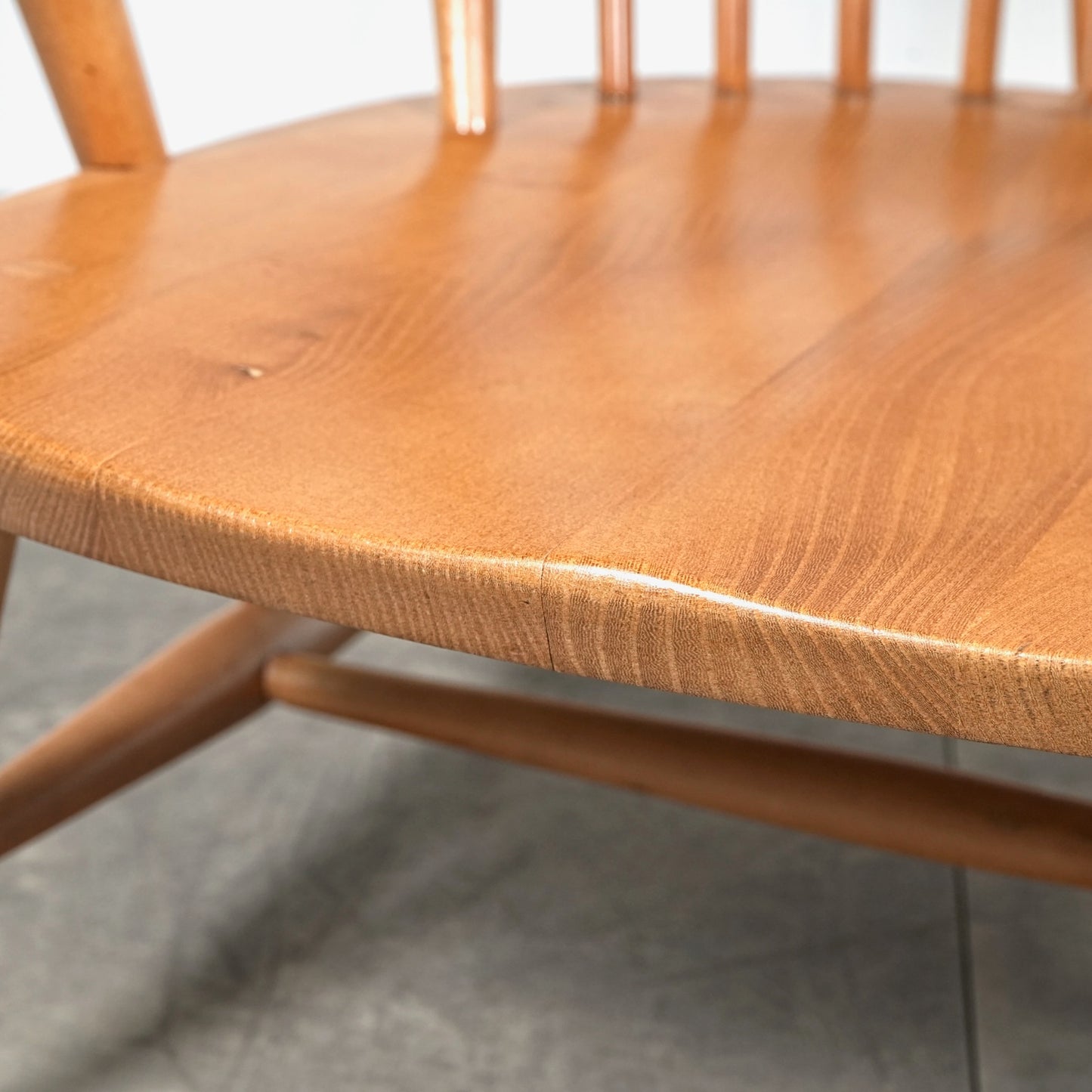 【ERCOL】Grand Father 1Pソファ(イージーチェア)【張替済】