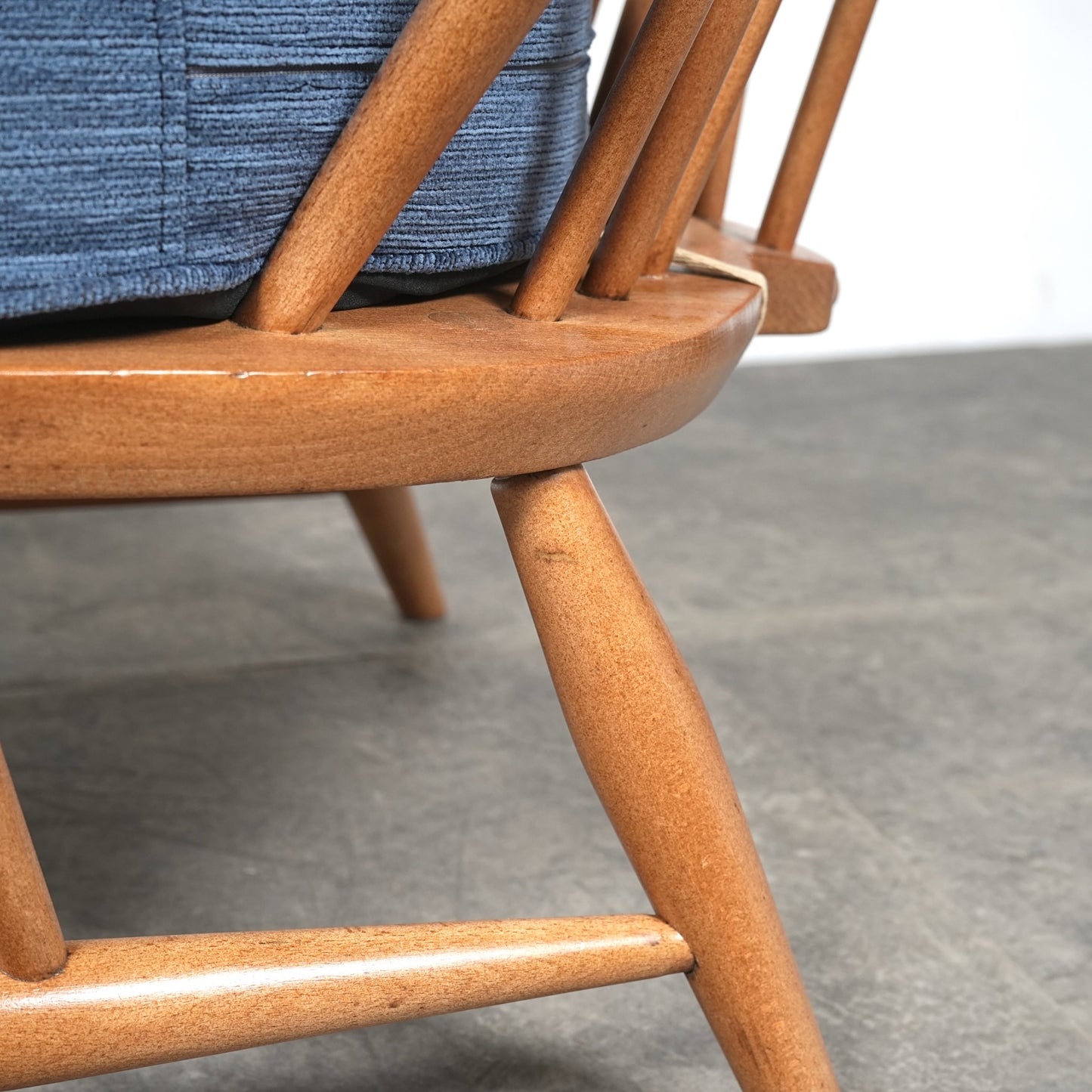 【ERCOL】Grand Father 1Pソファ(イージーチェア)【張替済】