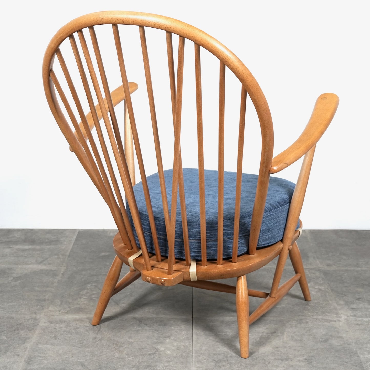 【ERCOL】Grand Father 1Pソファ(イージーチェア)【張替済】