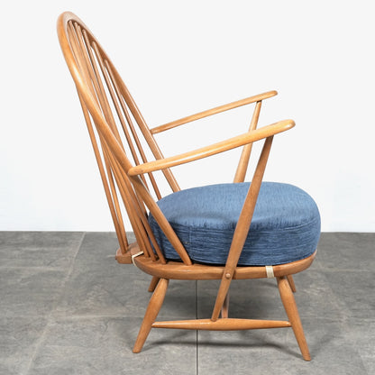 【ERCOL】Grand Father 1Pソファ(イージーチェア)【張替済】