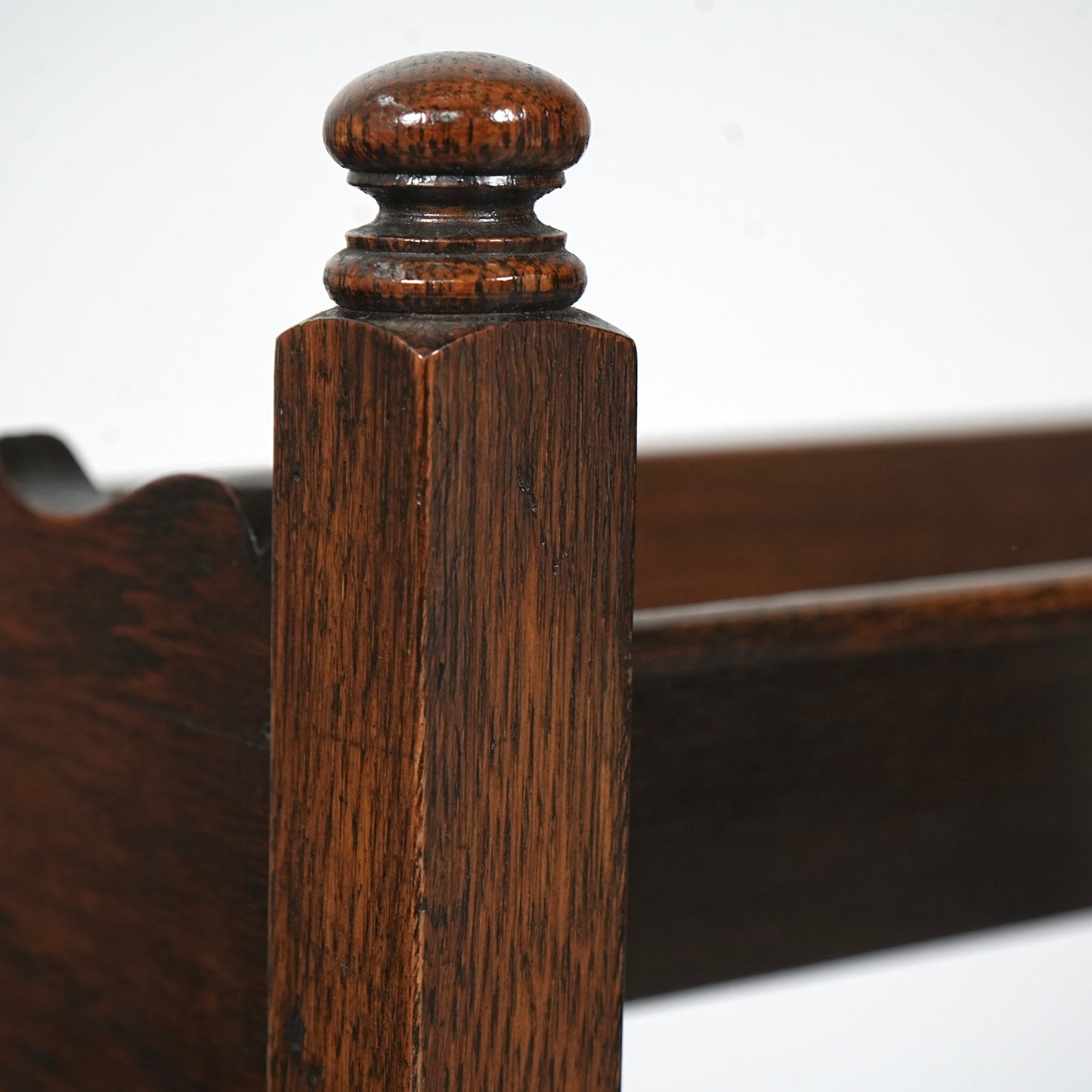 英国アンティーク マガジンラック