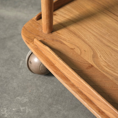 【ERCOL】ヴィンテージ ドロップリーフ トロリー(ワゴン)