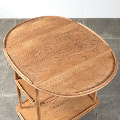 【ERCOL】ヴィンテージ ドロップリーフ トロリー(ワゴン)