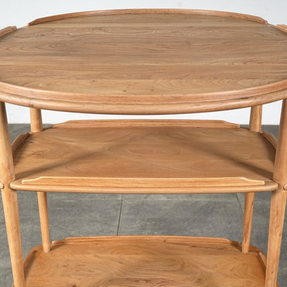 【ERCOL】ヴィンテージ ドロップリーフ トロリー(ワゴン)