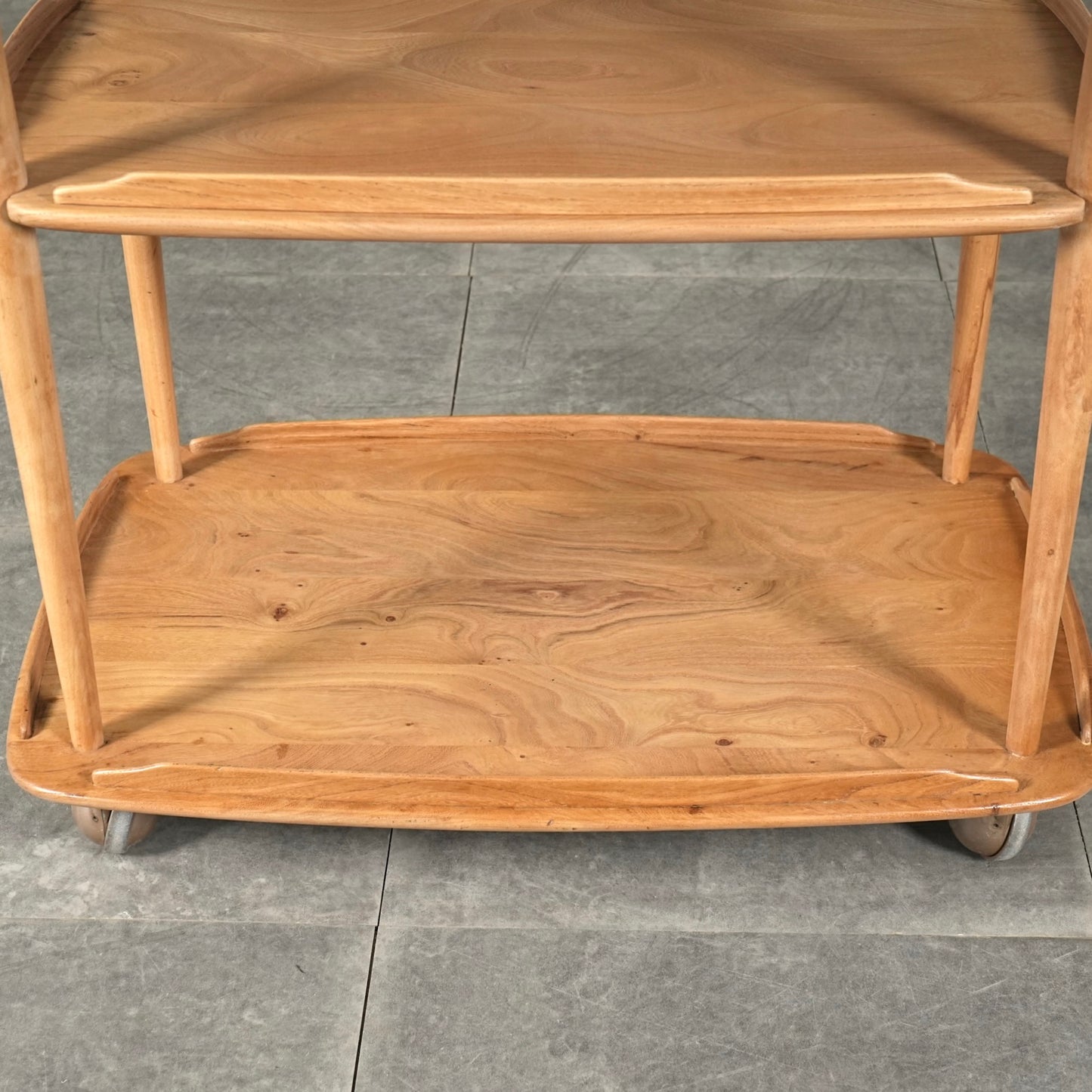 【ERCOL】ヴィンテージ ドロップリーフ トロリー(ワゴン)