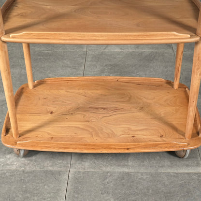【ERCOL】ヴィンテージ ドロップリーフ トロリー(ワゴン)