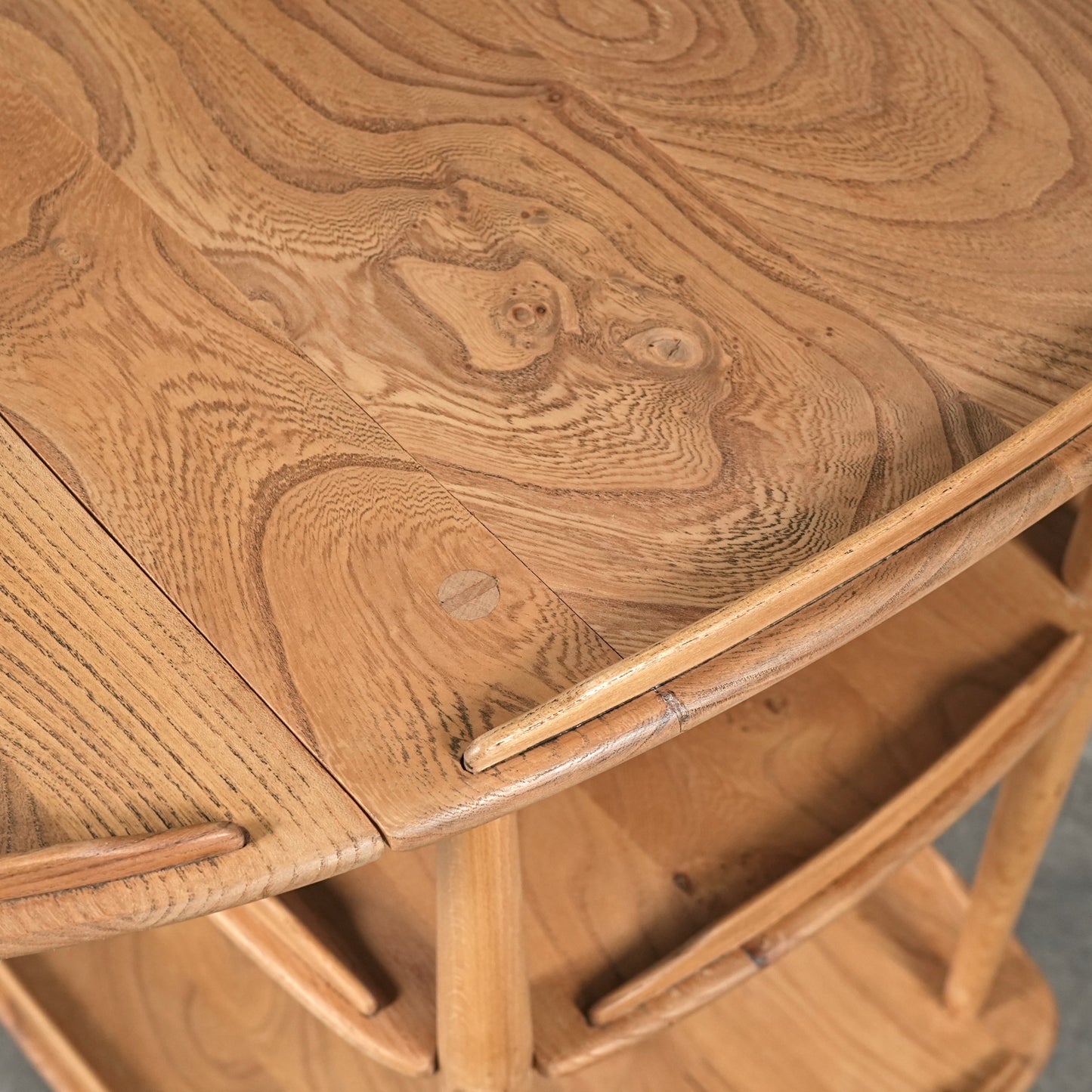 【ERCOL】ヴィンテージ ドロップリーフ トロリー(ワゴン)