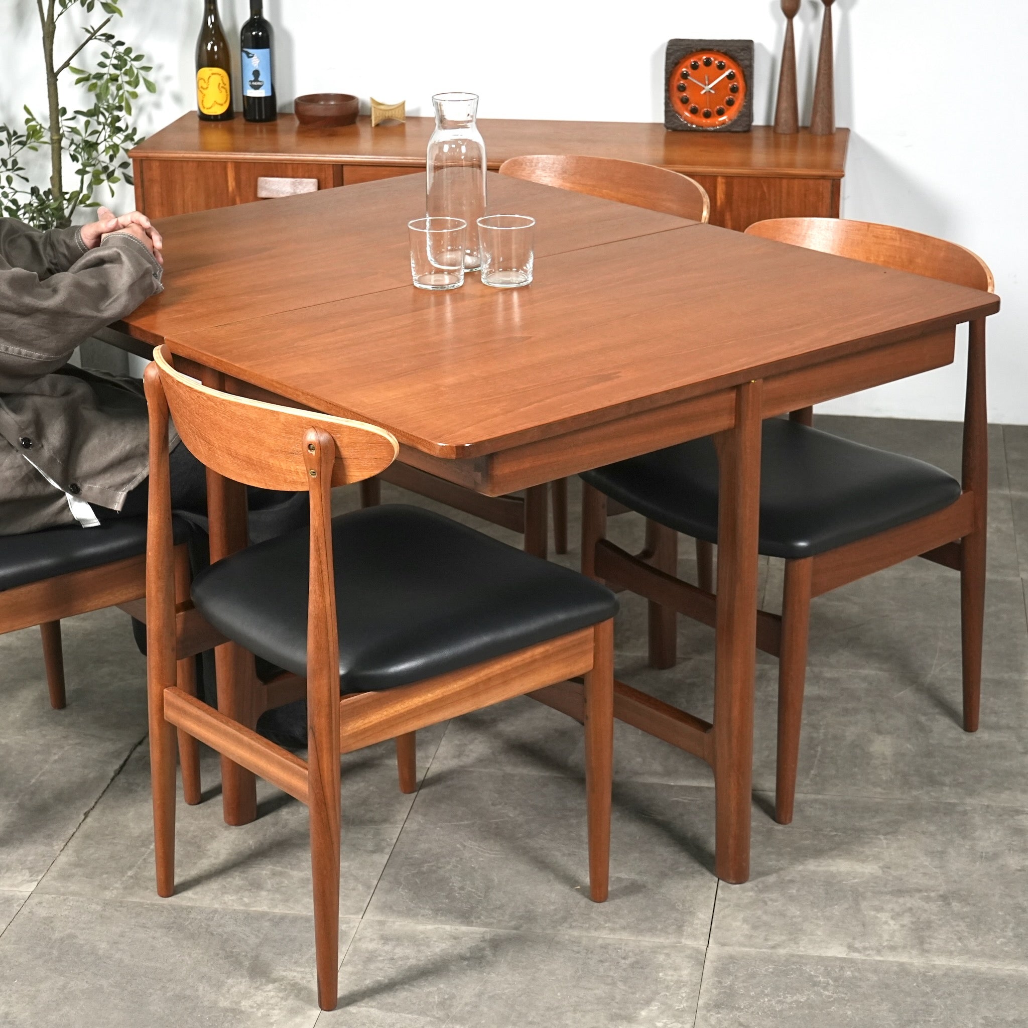 【特注・ヴィンテージ風ロングテーブル／自宅引取限定】　220x80x40 リビングテーブル】ヴィンテージ風リビングテーブル LT-65-V