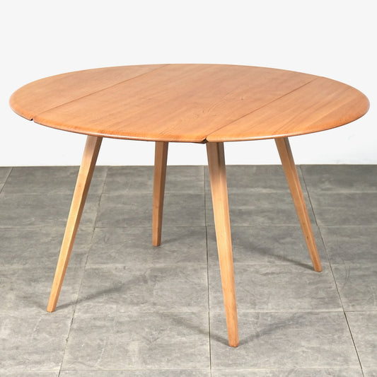 【ERCOL】ヴィンテージ ドロップリーフテーブル(メープル)