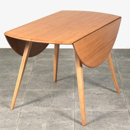 【ERCOL】ヴィンテージ ドロップリーフテーブル(メープル)