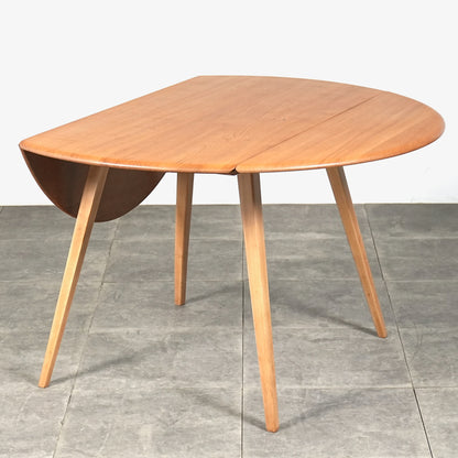 【ERCOL】ヴィンテージ ドロップリーフテーブル(メープル)