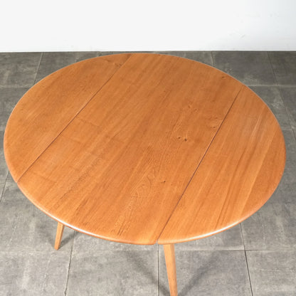 【ERCOL】ヴィンテージ ドロップリーフテーブル(メープル)