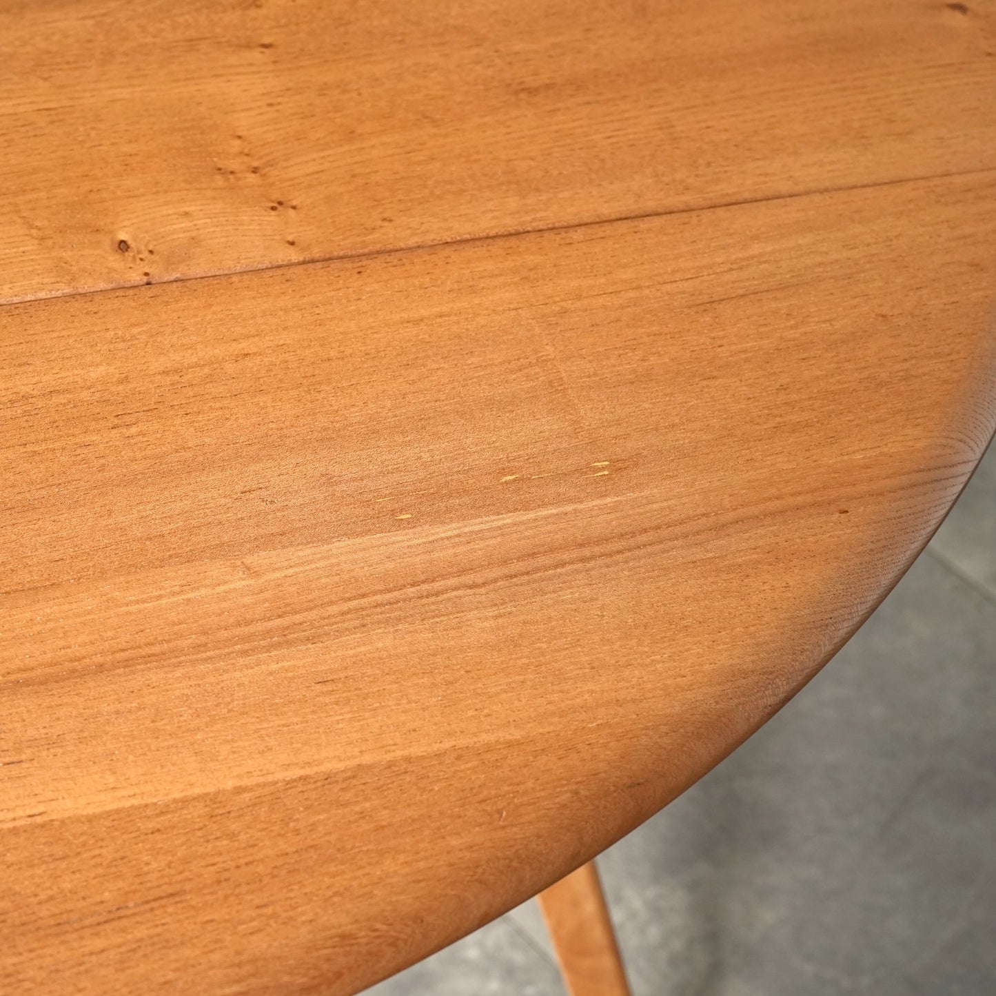 【ERCOL】ヴィンテージ ドロップリーフテーブル(メープル)