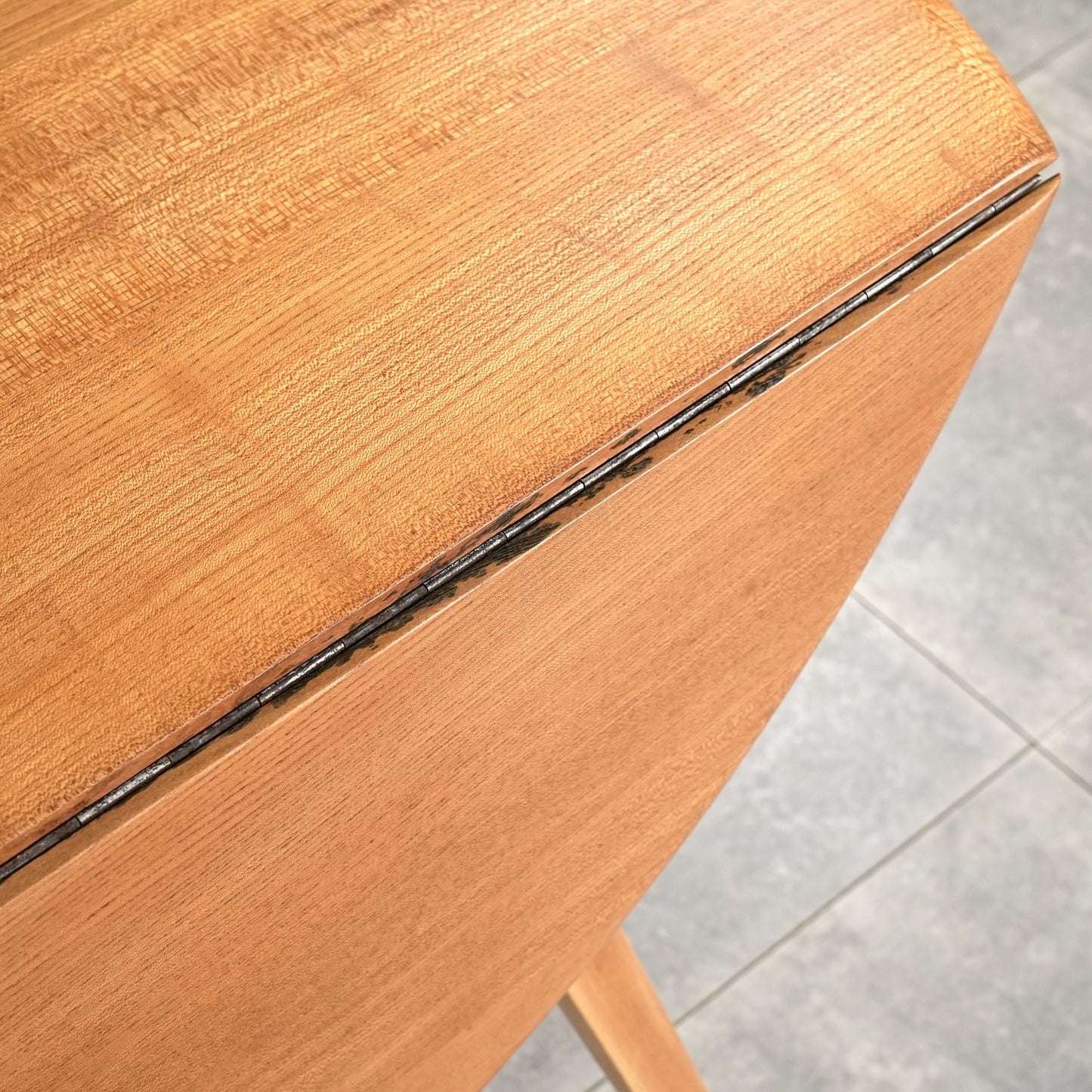 【ERCOL】ヴィンテージ ドロップリーフテーブル(メープル)