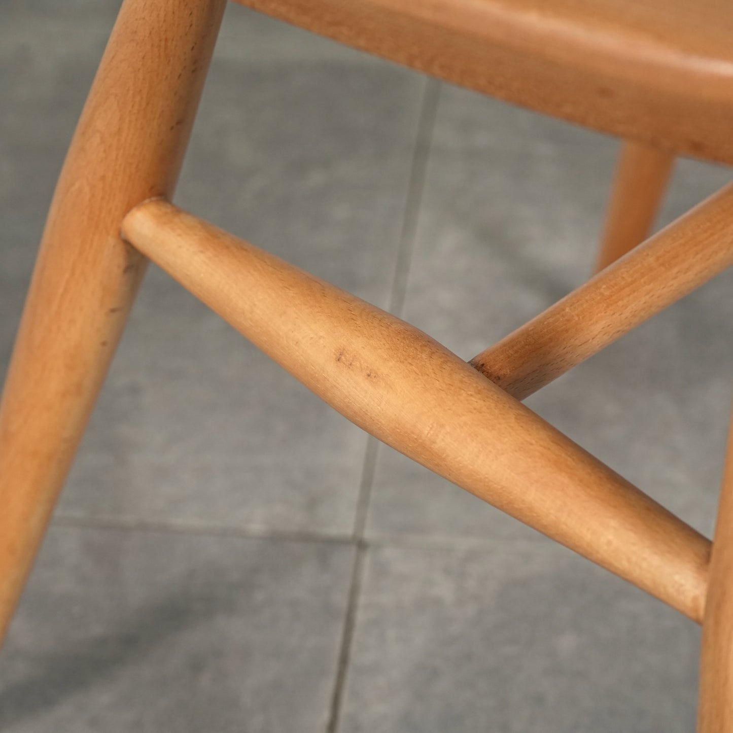 【ERCOL】ヴィンテージ ゴールドスミスチェア(メープル)