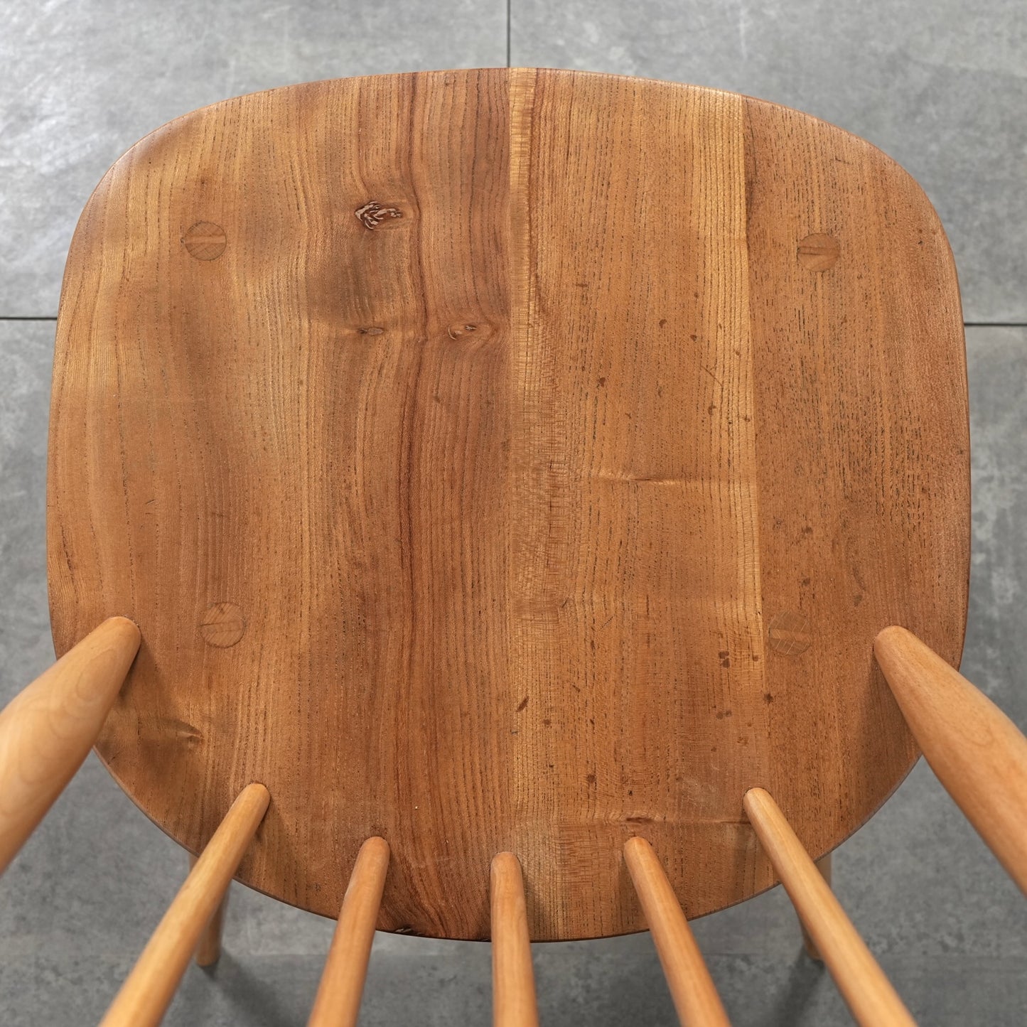 【ERCOL】ヴィンテージ ゴールドスミスチェア(メープル)