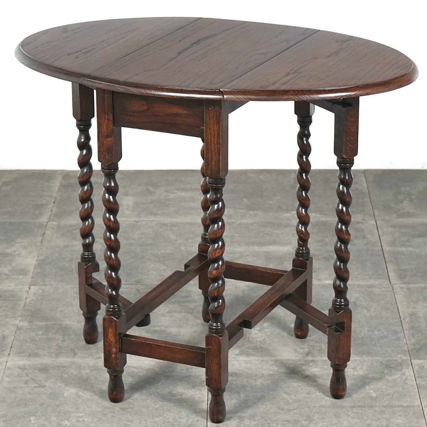 英国アンティーク ゲートレッグテーブル