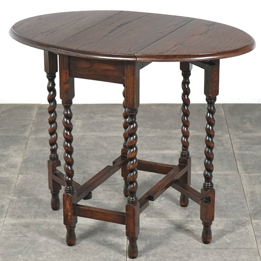 英国アンティーク ゲートレッグテーブル