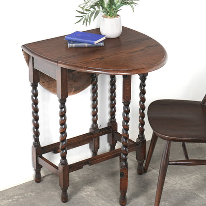 英国アンティーク ゲートレッグテーブル