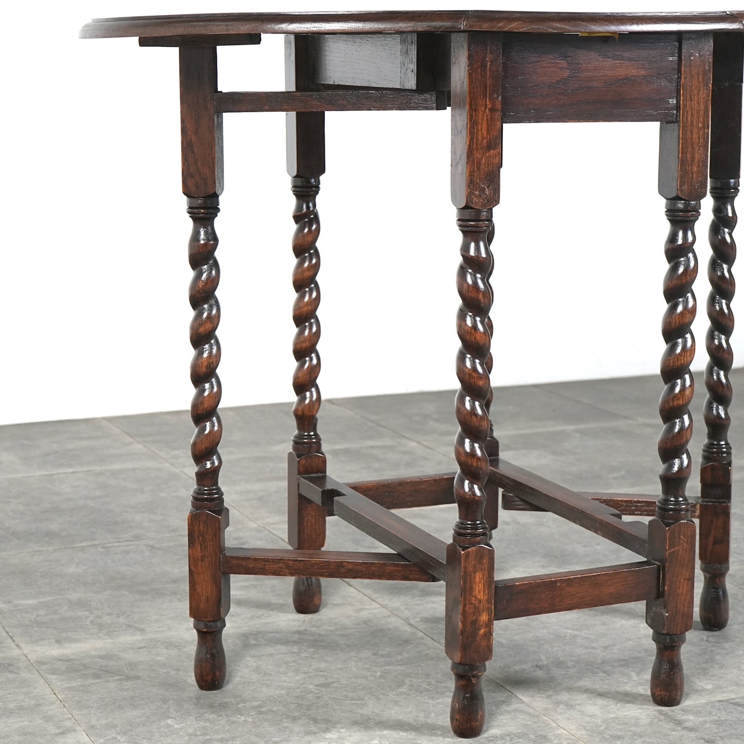 英国アンティーク ゲートレッグテーブル