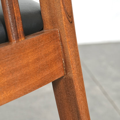 【A.H.McINTOSH】ヴィンテージ ダイニングチェア【張替済】