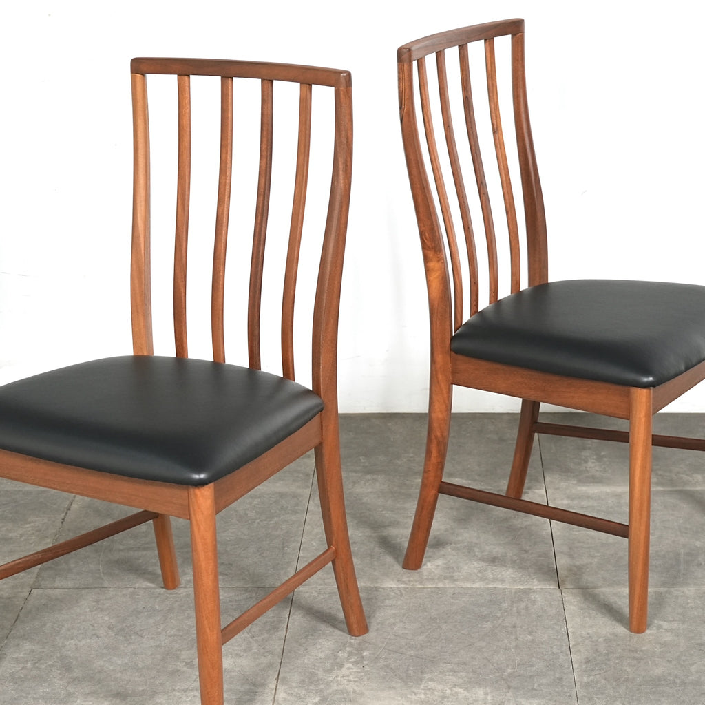 【A.H.McINTOSH】ヴィンテージ ダイニングチェア【張替済】