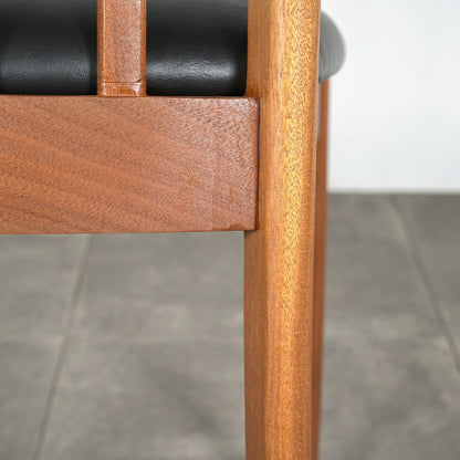 【A.H.McINTOSH】ヴィンテージ ダイニングチェア【張替済】