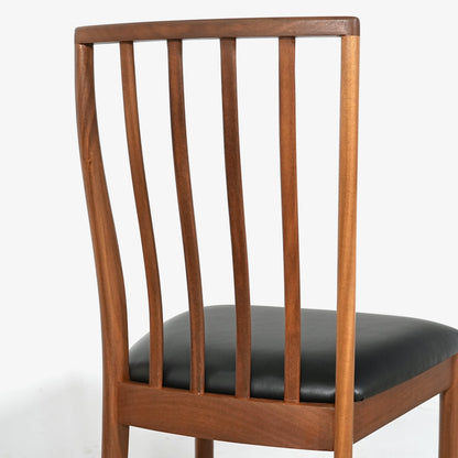 【A.H.McINTOSH】ヴィンテージ ダイニングチェア【張替済】