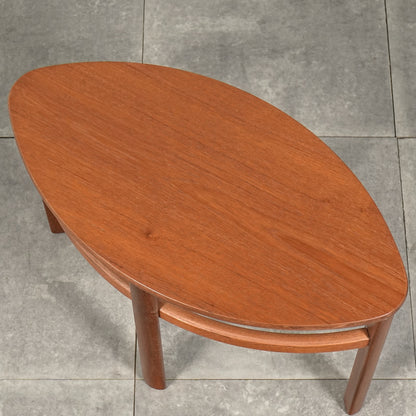 【NATHAN】ガラストップ ネストテーブル