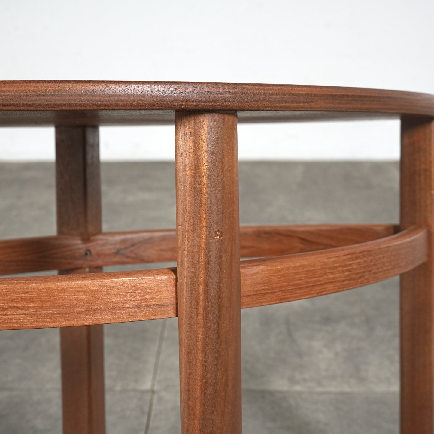 【NATHAN】ガラストップ ネストテーブル