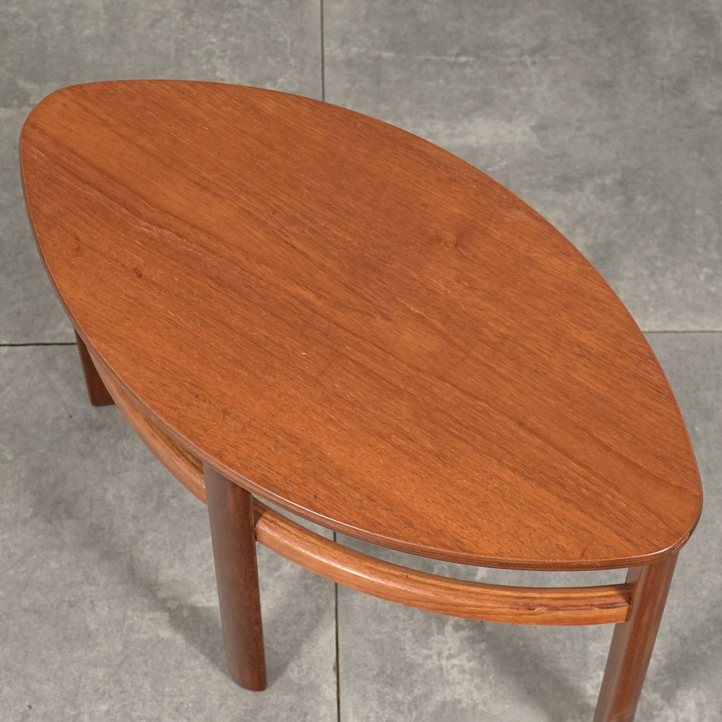 【NATHAN】ガラストップ ネストテーブル