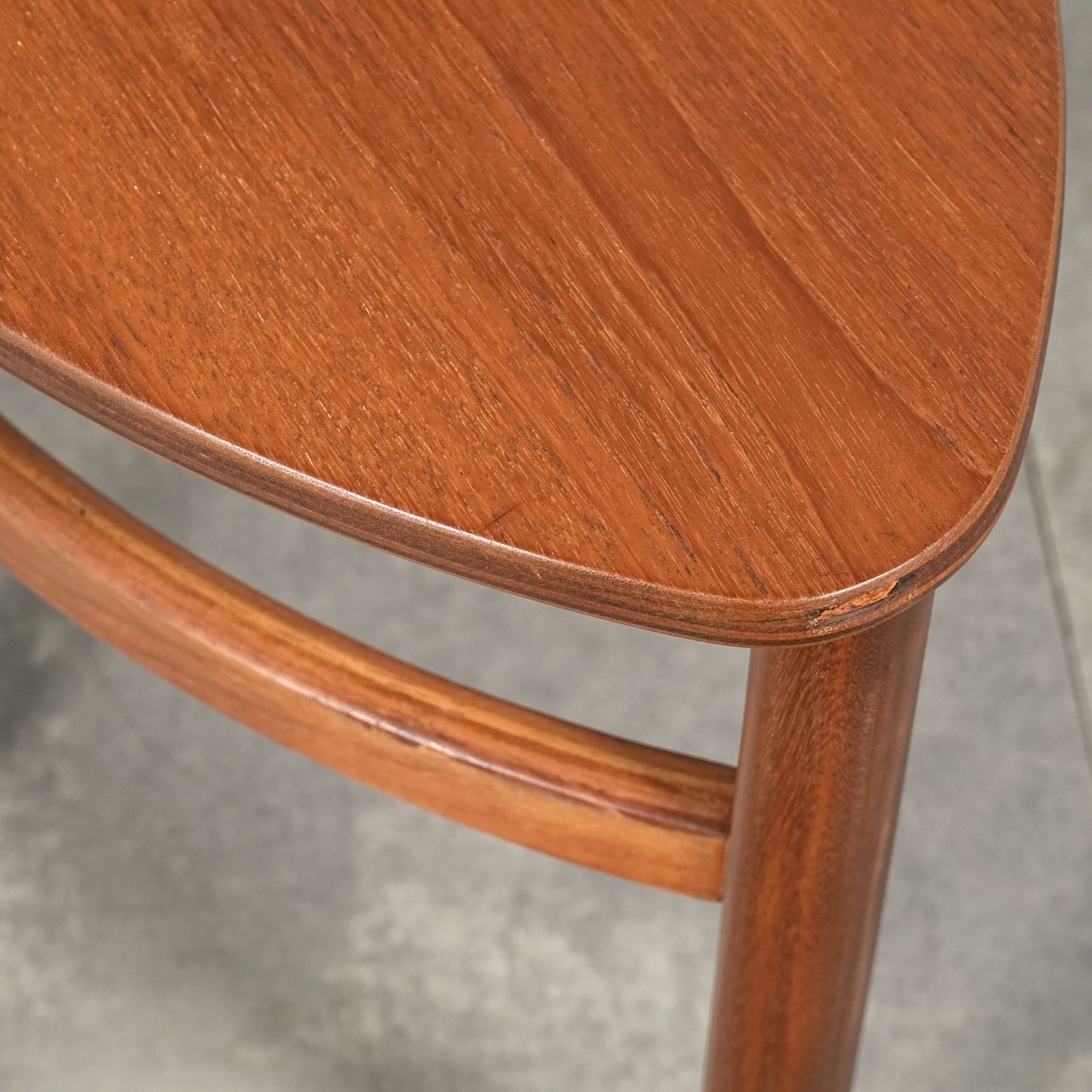 【NATHAN】ガラストップ ネストテーブル