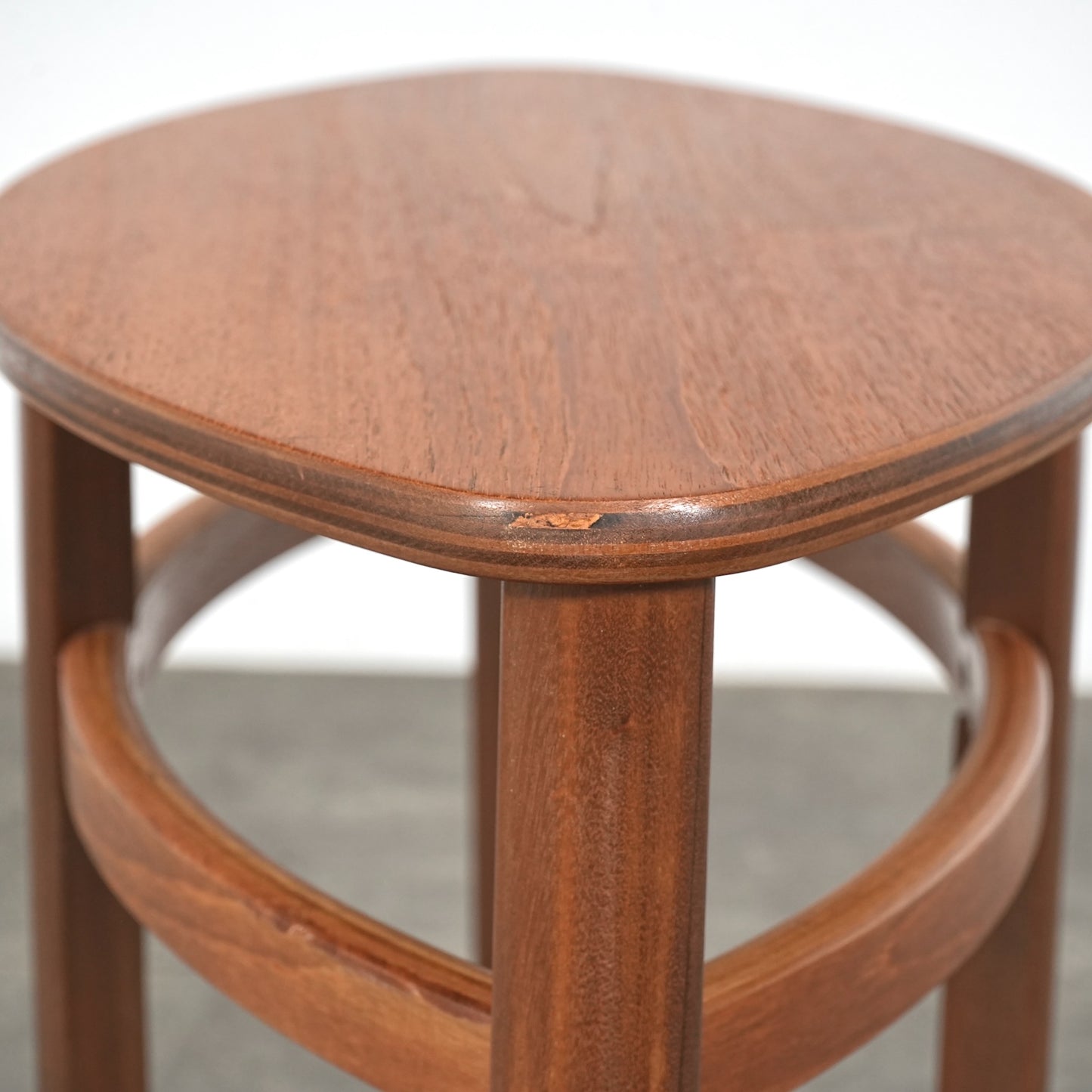 【NATHAN】ガラストップ ネストテーブル