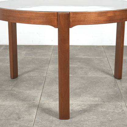 【NATHAN】ガラストップ ネストテーブル