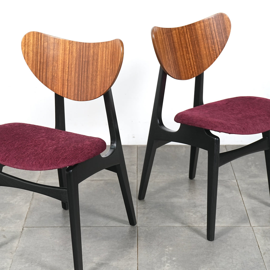 【G-PLAN】Tola&Black ダイニングチェア【張替済】